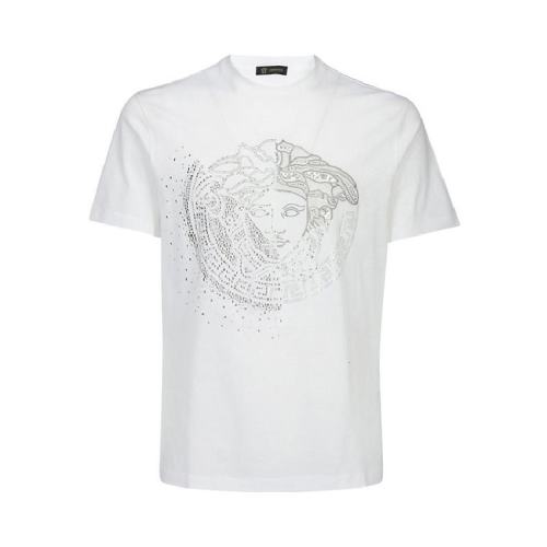  VERSACE/范思哲 男士白色棉质短袖T恤 A75049-A201952-A92X PLFSX