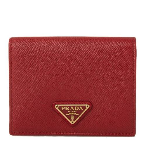  PRADA/普拉达 男士黑色皮革钱包 1MV204-QHH-F0002 PLSX