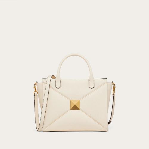  VALENTINO华伦天奴 22年秋冬 女士 单肩包 SAC a MAIN MOYEN ONE STUD EN CUIR DE VEAU GRAIN