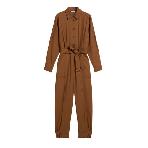 MaxMara/麦丝玛拉 女士棕色时尚休闲连体衣 DAKAR 006