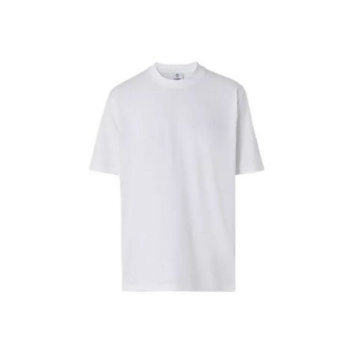 BURBERRY/博柏利 男士白色棉质短袖T恤 80416991