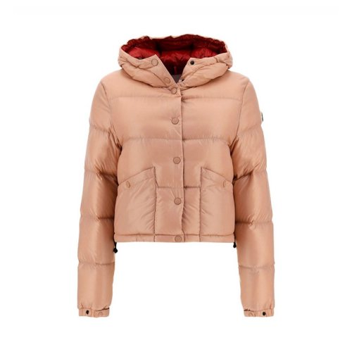  Moncler/蒙克莱 女士红色尼龙羽绒服 1A00058-68950-438 PLFSX