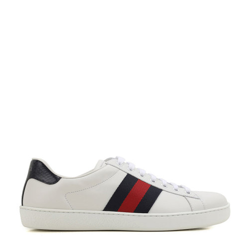 GUCCI/古驰 ACE系列 男士经典红绿条纹休闲鞋运动鞋低帮板鞋小白鞋男鞋 386750-A38D0-9072