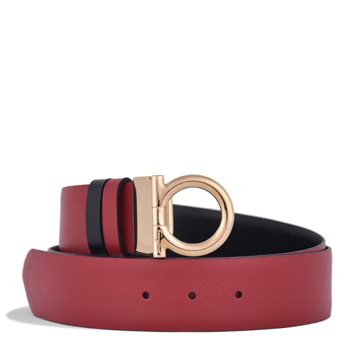 Salvatore Ferragamo/菲拉格慕 男女同款双面扣环腰带 23-A946多色可选