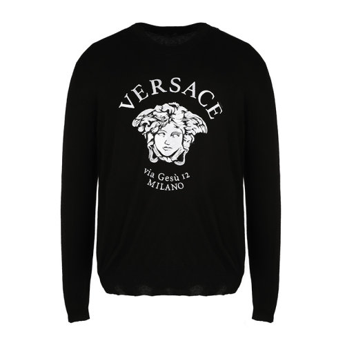 VERSACE/范思哲 美杜莎图案套头针织衫男士针织衫/毛衣A88687A237530