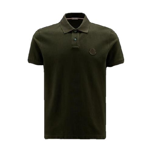 MONCLER蒙可蒙克莱 22年秋冬 男士 短袖Polo Studded Polo Shirt H20918A000058455695N