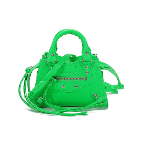 Balenciaga/巴黎世家 女士牛皮革Neo Classic手提单肩斜挎包 638527 15Y4Y