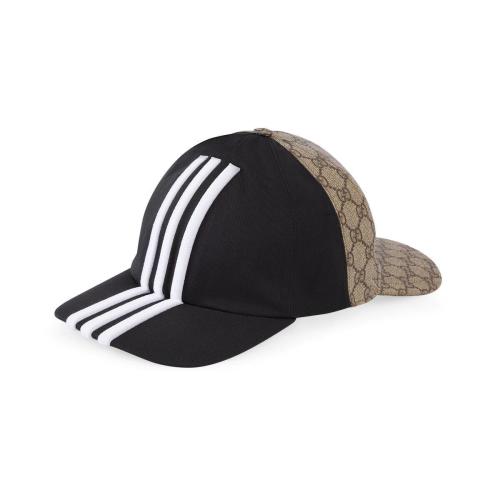 GUCCI古驰 22年秋冬 男士 adidas x Gucci联名系列双面棒球帽 719406 4HAST 9760