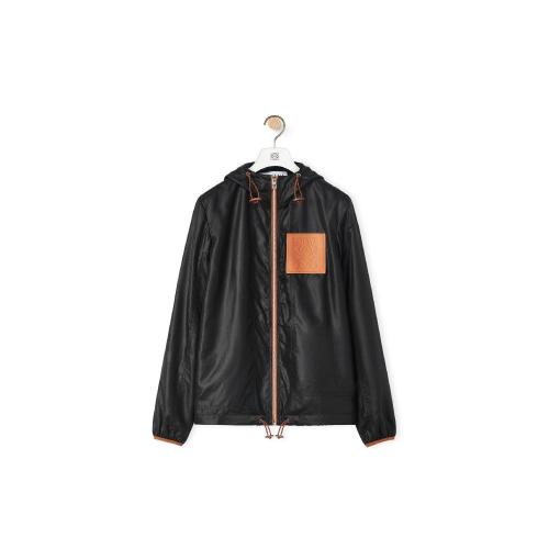  LOEWE罗意威 22年秋冬 女士 夹克 Hooded jacket in ripstop shell S359Y02X57-1100