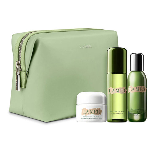 LaMer海蓝之谜 2021圣诞限量保湿套装3件套 精萃水100ml+保湿精华露30ml+乳霜30ml