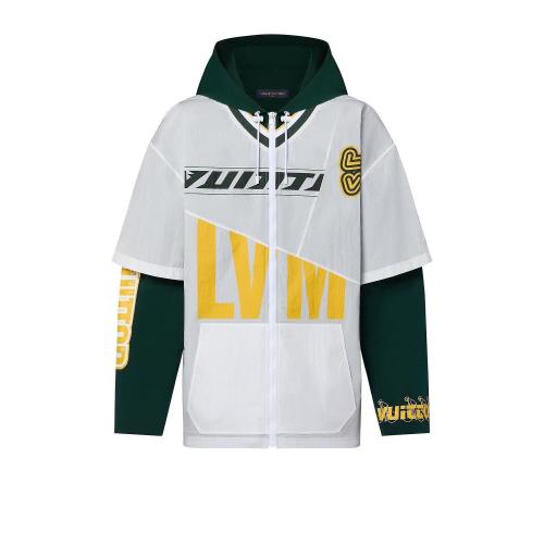  LV路易威登 22年秋冬 男士 夹克 拼接针织棒球束腰夹克 1AAGF2 1AAGF7 1AAGF1 1AAGF6 1AAGF5 1