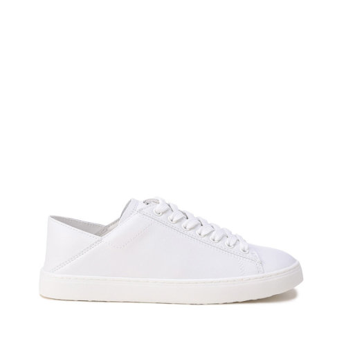 Stuart Weitzman/斯图尔特韦茨曼【22春夏新款】女士合成革可踩脚系带休闲运动鞋小白鞋 LIVVY CONVERTIBLE