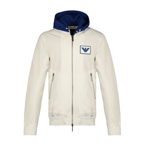 Emporio Armani/安普里奥阿玛尼男装-连帽拼色-男士夹克