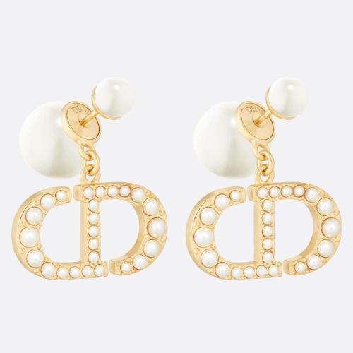  DIOR迪奥 22年秋冬 女士 耳环 Dior Tribales 耳环 E1654TRIRS_D301 预定商品1-3周发货