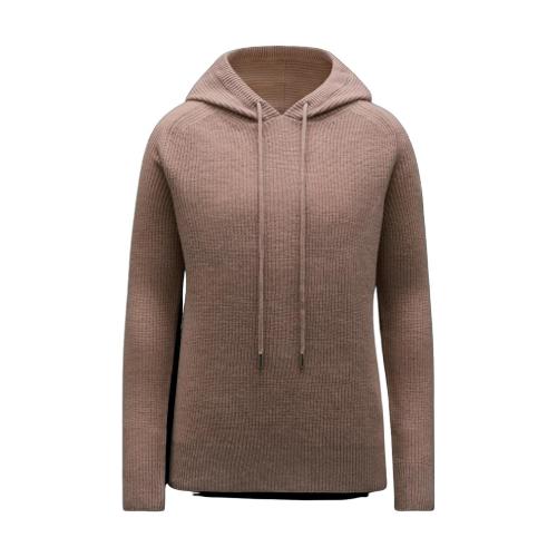  MONCLER蒙可蒙克莱 22年秋冬 女士 针织衫 Wool %26 Cashmere Hoodie H10939G00002M1900520