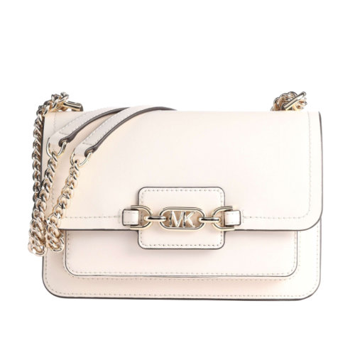 Michael Kors/迈克·科尔斯  HEATHER 纯色 金属装饰 金属链条 单肩斜跨包 女款32S2L7HC0L