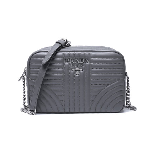 PRADA/普拉达  女士单肩包 Diagramme系列牛皮斜挎 1BH083 2D91
