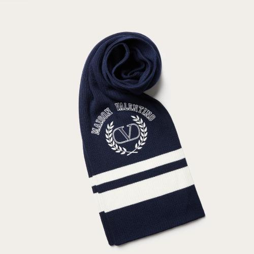  VALENTINO华伦天奴 22年秋冬 男士 围巾 éCHARPE EN LAINE MAISON VALENTINO*w* 1Y2ET00QTTXA