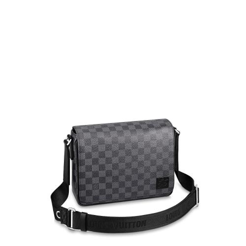  LV路易威登 22年秋冬 男士 单肩包 DISTRICT 小号邮差包 N42710
