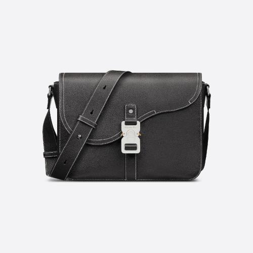  DIOR迪奥 22年秋冬 男士 单肩包 Sac Messenger Saddle 1ADME162YKK_H00N