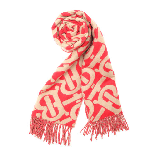 BURBERRY/博柏利专属标识提花女士羊绒围巾8034383