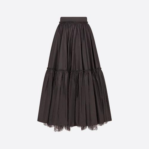  DIOR迪奥 22年秋冬 女士 半身裙 喇叭形半裙 311J06A6119_X9000