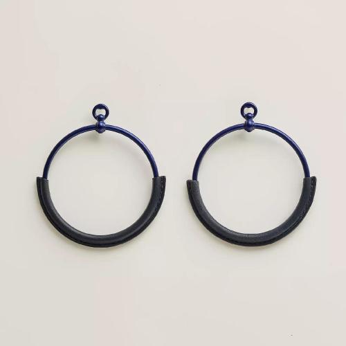  HERMES爱马仕 22年秋冬 女士 耳环 Boucles d%26s;oreilles Loop， grand modele H010717CA76