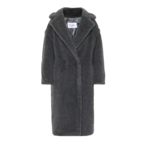 MaxMara/麦丝玛拉  明星TEDDY女士大象灰大衣TEDDY1 001【主推】