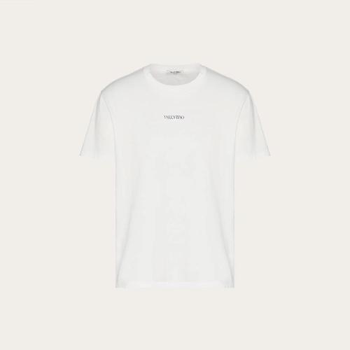  VALENTINO华伦天奴 22年春夏 男士 短袖T恤 Valentino 印纹T恤 VV3MG10V738A01 预定商品1-3周发货
