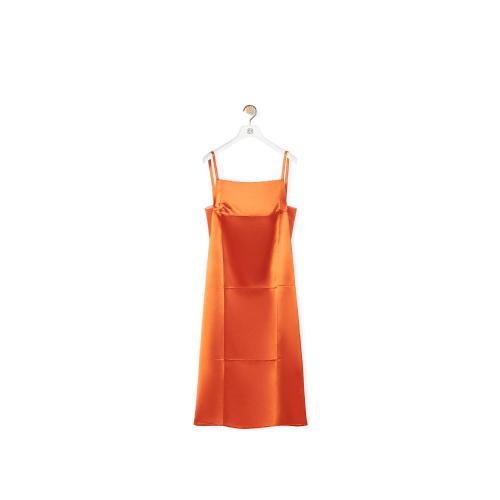  LOEWE罗意威 22年秋冬 女士 连衣裙 Slip dress in satin S359Y09X78-9120