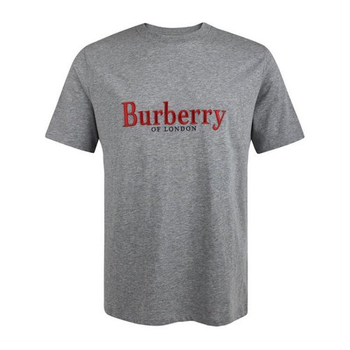  BURBERRY/博柏利 男士灰色棉质短袖T恤 8007829 PLFSX
