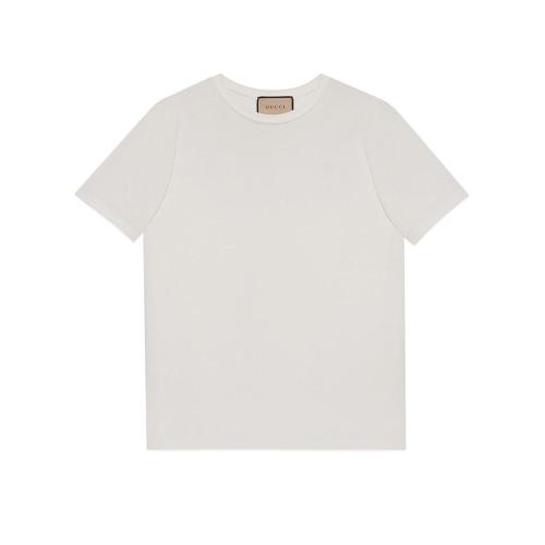  GUCCI古驰 22年秋冬 男士 饰双G针织棉T恤 548334 XJEJF 9088