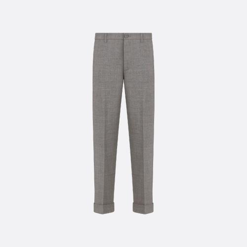  DIOR迪奥 22年秋冬 男士 休闲裤 Pantalon chino tailoring 113C116A5725_C830