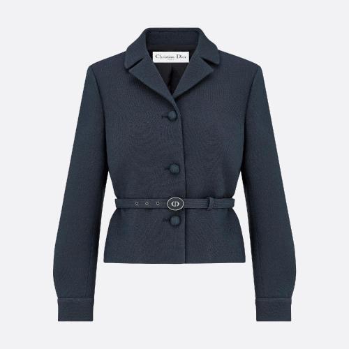 DIOR迪奥 22年秋冬 女士 夹克 V08 短款西装外套 221V08A1166_X5645