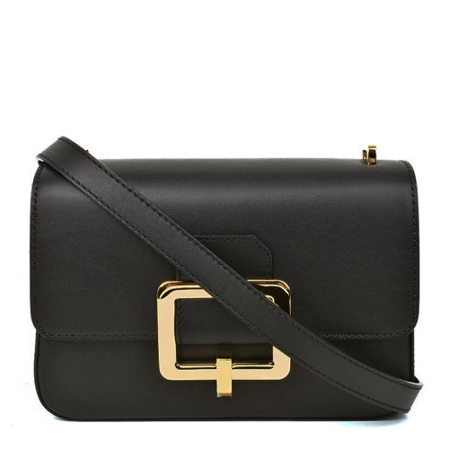 BALLY/巴利 JANELLE系列女士皮革经典方扣旋扣开合单肩斜挎包女包 622546 多色可选