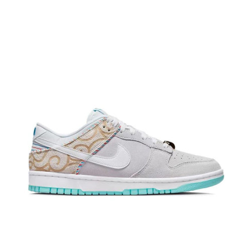 Nike/耐克 Dunk Low 男款 理发店 龙抬头 低帮 运动 休闲 板鞋 DH7614-500