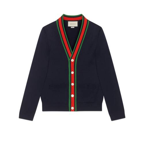 GUCCI/古驰 羊毛男士针织衫/毛衣576806XKAUL