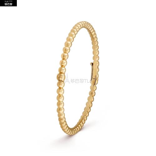  VCA梵克雅宝 22年秋冬 女士 手镯 Bracelet Perlee perles d%27or， grand modele VCARO95900 预定商品2-8周发货
