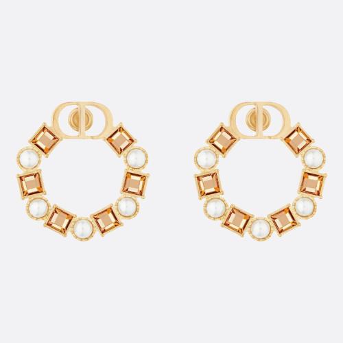  DIOR迪奥 22年秋冬 女士 耳环 Petit CD 耳环 E1858PTCCY_D02O