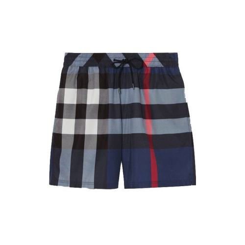  BURBERRY/博柏利 男士抽绳系带格纹泳裤 80138791 PLFSX