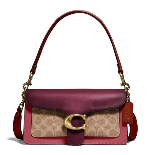  COACH/蔻驰 女士棕色皮革单肩包 91215 B4TA