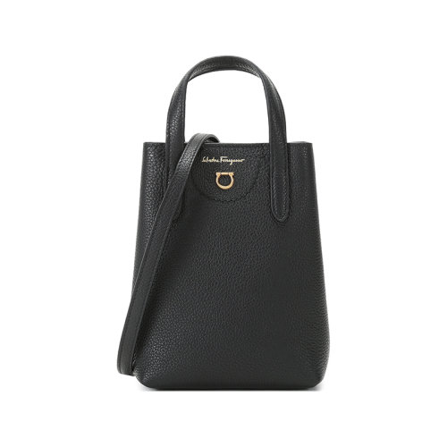 Salvatore Ferragamo/菲拉格慕 女士牛皮GANCINI迷你包手提单肩斜挎包 220024