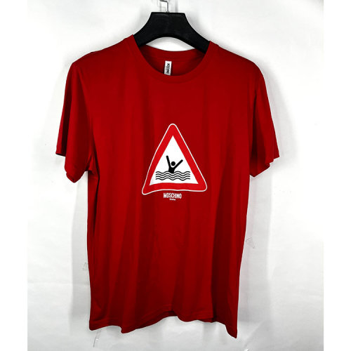 MOSCHINO/莫斯奇诺  男装/男士T恤/男士短袖T恤   5T19225504 （瑕疵折扣）