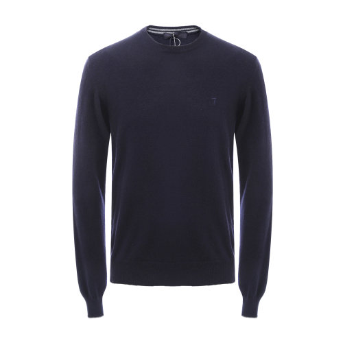 Trussardi/楚莎迪 圆领男士羊毛衫 男士针织衫/毛衣 针织内搭