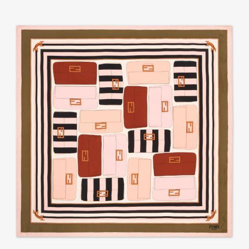  FENDI芬迪 22年秋冬 女士 围巾 FENDI围巾 FXT091AEODF0QD1