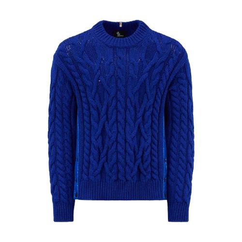  MONCLER蒙可蒙克莱 22年秋冬 男士 针织衫 Cable Knit Wool jumper H20979C00004M2089756