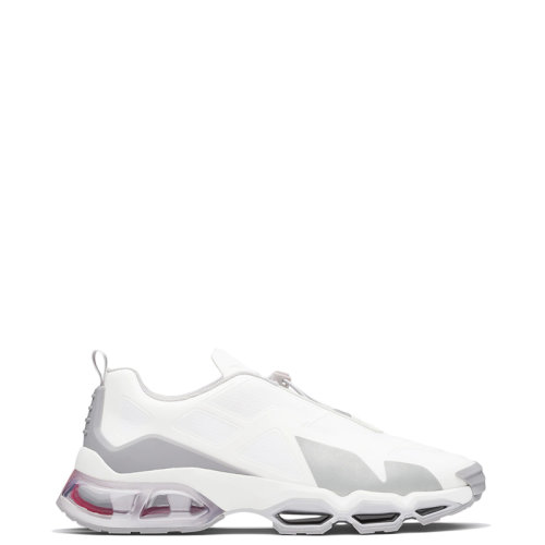 PRADA/普拉达 22年新款 Collision Cross系列 男士白色注橡胶织物材质条纹嵌饰运动鞋4E3570_51AC_F0009