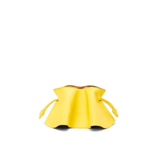  LOEWE罗意威 22年秋冬 女士 手拿包 Mini Flamenco petal clutch in nappa calfskin A411M12X0