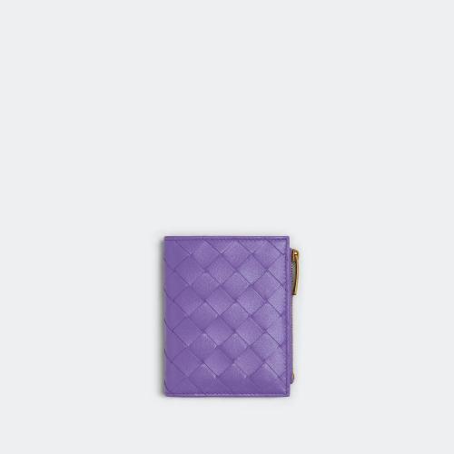  BV葆蝶家 22年秋冬 女士 钱包 portefeuille zippe a deux volets petit format 707601VCPP353