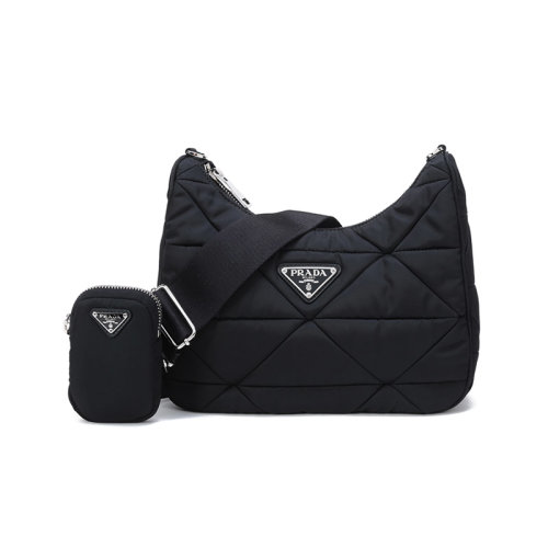 PRADA/普拉达 女士织物单肩斜挎包带小包 1BC151 RDJN